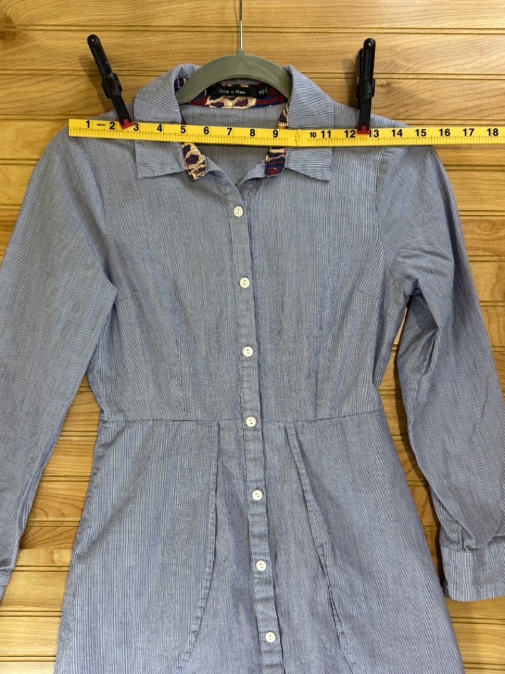 Doe & Rae Striped Dress - Small - Picture 4 of 8